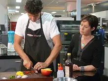 Cooking with Embers - archival photograph