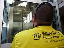 Easy Living Elevators - archival photograph