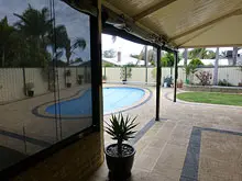 Aussie Outdoor Alfresco Cafe Blinds - archival photograph