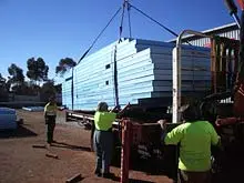Goldfields Steel Framing - archival photograph