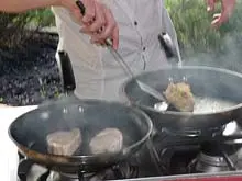 Cooking With Martin Gillespie - Retro Chef - archival photograph