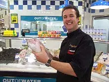 Action Supermarkets - Retro Chef - archival photograph