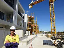 Master Builders Association 'Apprentice of the Year' - archival photograph
