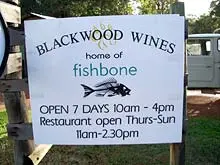 Blackwood & Fishbone Wines - archival photograph
