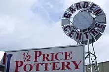 Half Price Pottery - archival photograph