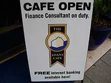 The Loans Café - archival photograph
