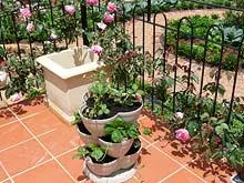 Stack 'A' Pots ' by Ultra Garden Products' - archival photograph