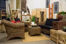 RANDO’s CANE FURNITURE - archival photograph