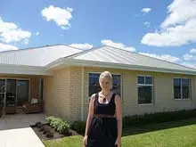 Dreamstart Homes 'Built using BlueScope Steel' - archival photograph