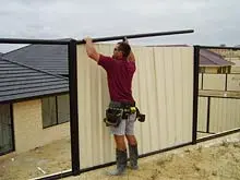 BlueScope Lysaght Neetascreen Fencing - archival photograph