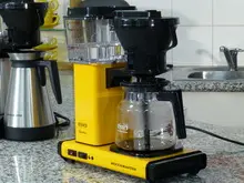Kitchen Witch Moccomaster Coffee Maker - archival photograph