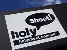 Holy Sheet! - archival photograph