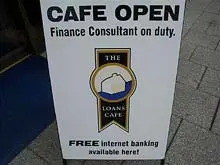 The Loans Café - archival photograph