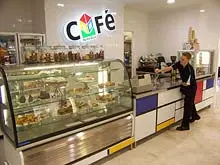 Home Base EXPO - Café - archival photograph