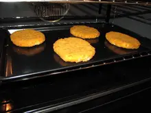 Canon Foods 'Quick n Easy' Chicken Breast Burgers - archival photograph