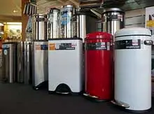 Kitchen Witch 'Pedal Bin' - archival photograph