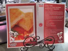 Canon Foods Chicken & Cheese Schnitzels - archival photograph