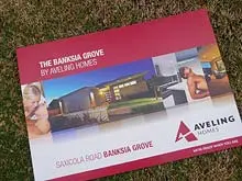 Aveling Homes 'Built using BlueScope Steel' - archival photograph