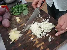 Cooking With Martin Gillespie - Retro Chef - archival photograph