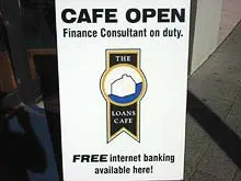 The Loans Café - First Home Loans - archival photograph
