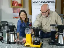 Kitchen Witch Moccomaster Coffee Maker - archival photograph