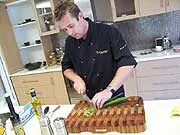 Cooking With Martin Gillespie - Retro Chef - archival photograph