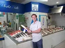 Cooking With Martin Gillespie - Retro Chef - archival photograph