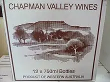 Chapman Valley Wines 'Vineyard for Sale' - archival photograph
