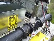 Hotbutt Poly Pipe Welder - archival photograph