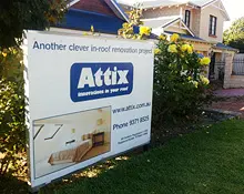 Attix Roof Access '$8000 Dust Proof Room Conversion Competition' - archival photograph