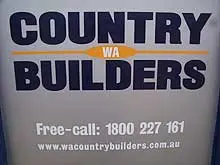 WA Country Builders - archival photograph