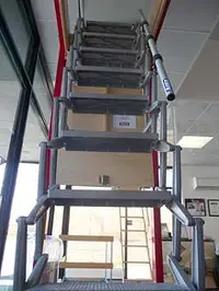 Attix Roof Access 'DIY Ladders' - archival photograph