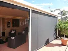 Aussie Outdoor Alfresco Cafe Blinds - archival photograph