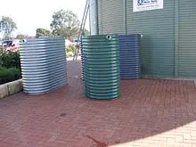BlueScope Water 'Pioneer Water Tanks' - archival photograph