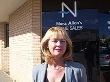 Nora Allen's Home Sales - archival photograph