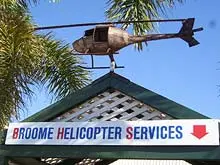 Broome Helicopter Services - archival photograph