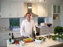 Cooking With Martin Gillespie - Retro Chef - archival photograph
