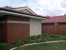 Aussie Outdoor Alfresco Cafe Blinds 'New Outdoor Window Blinds' - archival photograph