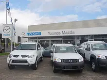 Young Motors 'Mitsubishi - Holden - Mazda' - archival photograph