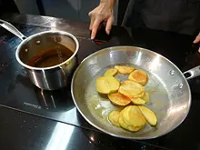 Retravision 'Cooking with Embers - Sizzling Garlic Prawns' - archival photograph