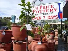 Half Price Pottery - archival photograph