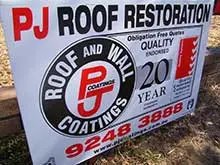 PJ Roof & Wall Restorations - archival photograph