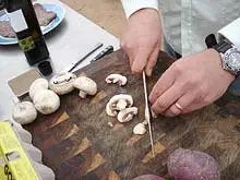 Cooking With Martin Gillespie - Retro Chef - archival photograph