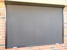 Aussie Outdoor Alfresco Cafe Blinds - archival photograph