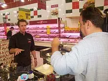 Action Supermarkets - Retro Chef - archival photograph