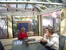 Aussie Outdoor Alfresco Cafe Blinds - archival photograph