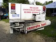 Concrete Taxi - archival photograph