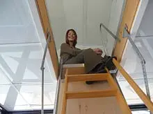 Attix Roof Access 'DIY Ladders' - archival photograph