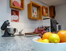 Kitchen Witch 'Vege Twister' - archival photograph