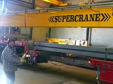 Supercrane - archival photograph
